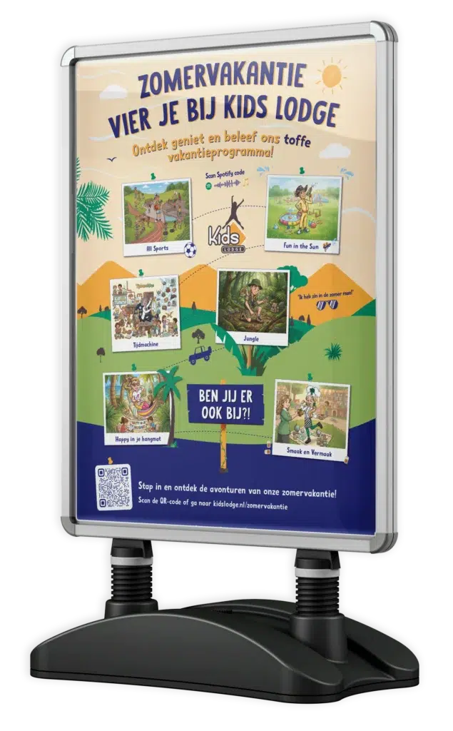 Stoepbord Kids Lodge